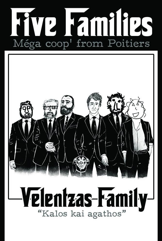 étiquette de la Valentzas